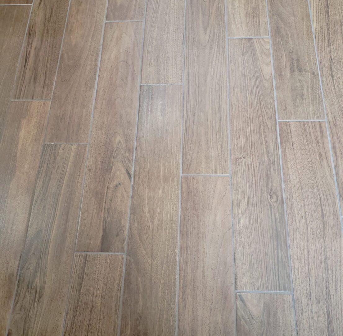 A close up of the floor in a room.